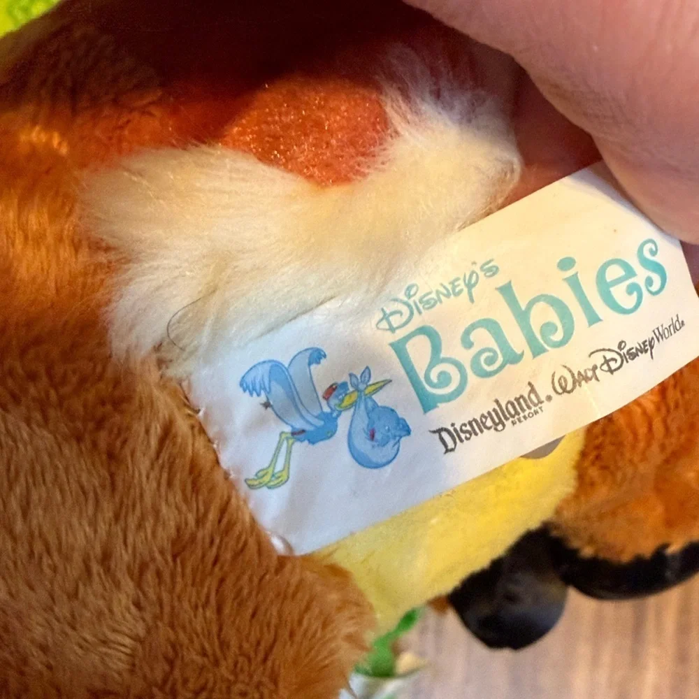 Walt Disney World  Babies Baby Bambi With Blanket Plush 11” stuffed toy kid